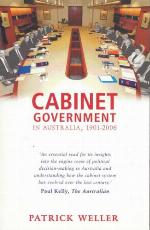 Cabinet Government in Australia, 1901-2006