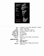 American Studies in Black and White