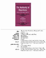 Authority of Experience