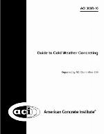 Guide to cold weather concreting