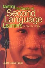 Meeting the Needs of Second Language Learners