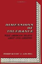 The Dimensions of Tolerance: What Americans Believe About Civil Liberties