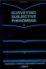 Surveying Subjective Phenomena