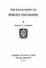 The Development Of Peirce's Philosophy