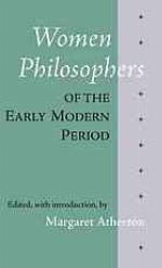 Women Philosophers of the Early Modern Period