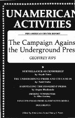 Unamerican Activities