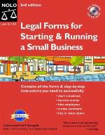 Legal Forms for Starting &amp; Running a Small Business &quot;With CD&quot;