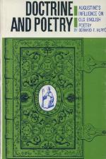 Doctrine And Poetry; Augustine's Influence On Old English Poetry