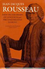 Essay on the Origin of Languages and Writings Related to Music