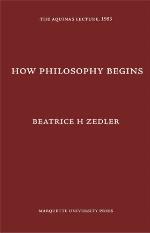 How Philosophy Begins