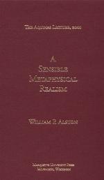 A Sensible Metaphysical Realism