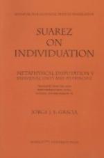 Suarez on Individuation