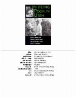 On Being Poor in Utah