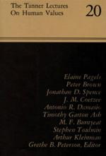The Tanner Lectures On Human Values, Vol. 20