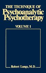 The Technique of Psychoanalytic Psychotherapy