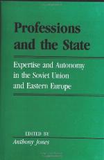 Professions And The State