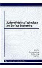 Surface Finishing Technology and Surface Engineering; Proceedings.