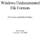 Windows Undocumented File Formats [With *]