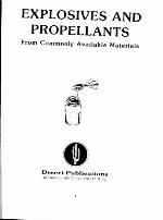 Explosives and Propellants