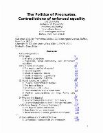 The Politics of Procrustes