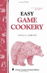 Easy Game Cookery