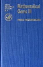 Mathematical Gems, Vol. 3 (Dolciani Mathematical Expositions, No. 9)