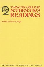Two Year College Mathematics Readings