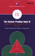 The Contest Problem Book IX