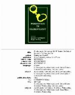 Prediction in Criminology