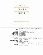Paul Elmer More