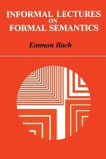Informal Lectures on Formal Semantics
