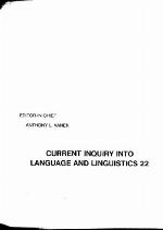 Anaphora in discourse (Current inquiry into language &amp; linguistics ; 22)