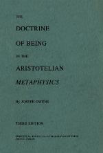 The Doctrine of Being in the Aristotelian Metaphysics