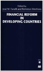 Financial reform in developing countries