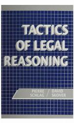 Tactics of Legal Reasoning