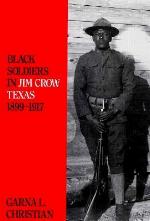 Black Soldiers in Jim Crow Texas, 1899-1917