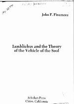 Iamblichus and the Theory of the Vehicle of the Soul
