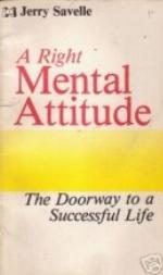 A Right Mental Attitude