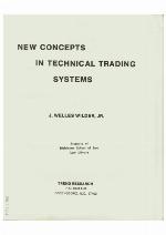 New Concepts in Technical Trading Systems