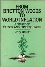 From Bretton Woods to World Inflation
