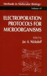 Electroporation Protocols for Microorganisms