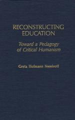 Reconstructing Education