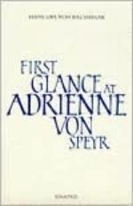 First Glance at Adrienne Von Speyr