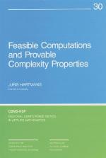 Feasible Computations and Provable Complexity Properties