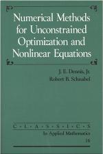 Numerical Methods For Unconstrained Optimization And Nonlinear Equations