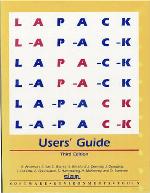 Lapack User's Guide