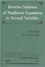 Iterative Solution of Nonlinear Equations in Several Variables