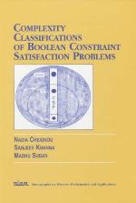 Complexity Classifications of Boolean Constraint Satisfaction Problems