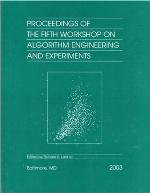 Proceedings of the Fifth Workshop on Algorithm Engineering and Experiments