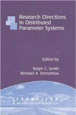 Research Directions in Distributed Parameter Systems